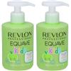 Revlon Professional Equave Kids Mela Verde Shampoo per Bambini 2x300 ml