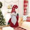 Dorclife Decorazioni Natalizie gonfiabili per Esterni 107CM Soldato Gonfiabile Ornamenti Natalizi Gnomo di Natale, Soldato, schiaccianoci, omino di Pan di Zenzero per Festa di Natale (Babbo Natale)