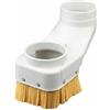 Generic Copridiffusore Polvere Aspirazione CNC Spazzola Nylon Scarpetta Fresatrice Cuffia Mandrino con Doppia Porta Scorrevole per Cambio Rapido Adatto a , Mandrino 100+Polvere 100