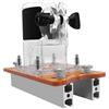 Eujgoov Base per Fresatrice per Legno 2 in 1 65 Mm per Spessore Tavola | Lega di Alluminio, Ebanisteria, Scanalatura per Smussatura, Impiallacciatura di Legno, Pannelli in Plastica, Adatta per