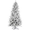 Bizzotto Harvard, albero di natale innevato - 210 cm