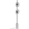 Bizzotto Piantana wellen bianco/nero - h. 170 cm