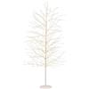 Bizzotto Bunch, albero bianco con microled classic - 180 cm
