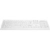 Contour Active Key AK-C8100F-U1 Desinfizierbare PC-Tastatur mit CleanFunction weiß US (AK-C8100F-U1-W/US)