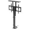 HomeShopXL Sollevatore TV elettrico per schermi da 32-70 pollici - max. 60 kg - VESA 600x400 - regolabile in altezza - telecomando incluso - supporto TV integrato [39699]