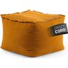 DS Produkte LUMALAND Sgabello modulare della serie Cord, 54x54x40 cm - Rivestimento morbido e lavabile - Giallo senape