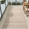 Carpetsale24 Tappeto da Esterno Impermeabile e Resistente ai Raggi UV Ideale per Cucina Balcone Terrazza Giardino Soggiorno, Dimensioni: 80x150 cm