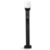 LDY Supporto Wallbox per Huawei - supporto in metallo per 1 stazione di ricarica, resistente alle intemperie e verniciato a polvere, altezza 149 cm, nero