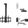 OEM Supporto a parete per TV motorizzato, regolabile in altezza, in robusto acciaio, soffitto da 120 libbre