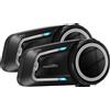 OEM Cuffia interfono per moto, Bluetooth 54, audio multicanale, portata 2000m, altoparlante HIFI 40mm, impermeabile IP67