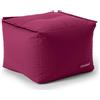 DS Produkte Pouf imbottito LUMALAND - Combinabile con sistema modulare - Capacità: 200 litri - Colore: rosso vino