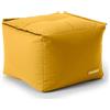 DS Produkte Pouf imbottito LUMALAND - Combinabile con sistema modulare - Capacità: 200 litri - Colore: giallo senape