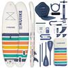HUIIKE Tavola Sup Gonfiabile Adulti 10' Convertibile in Kayak. Stand Up Paddle, 130 kg