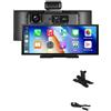 OEM Lettore multimediale per auto, compatibile con CarPlay, display da 10,25 pollici, radio con 64 GB