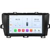 OEM Autoradio, lettore multimediale, compatibile con Toyota Prius XW30 2009-2015, QS6 AHDC2