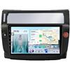 OEM Lettore multimediale per auto, touchscreen, lettore audio, compatibile con Citroen C4 / C-Triomphe / C-Quatre dal 2004 al 2009, navigatore GPS, telecamera G20-C