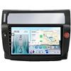 OEM Lettore multimediale per auto, touchscreen, lettore audio, compatibile con Citroen C4 / C-Triomphe / C-Quatre dal 2004 al 2009, navigatore GPS, telecamera G20-D