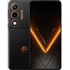 HAMMER Smartphone HAMMER VENTUS 5G, resistente per uso esterno, 8GB + 256GB, IP69, Android 16, batteria 5000mAh, display AMOLED 120Hz, fotocamera AI da 108MP, fotocamera frontale da 32MP, processore MediaTek Dimensity