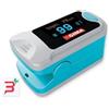GIMA SPA PULSOSSIMETRO DA DITO PULSOXIMETRO OXY-3 CON DISPLAY PER MISURAZIONE DIOSSIGENO NEL SANGUE E BATTITO CARDIACO CON CORDINO E BATTERIE