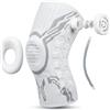AOOWU Ginocchiera Regolabile con Manopola, per Uso Quotidiano, Gamba Destra | Sport Ginocchiera Regolabile, Tutore Ortopedico Traspirante, per Artrite, Lesioni dei Legamenti, Corsa, Palestra （XL）