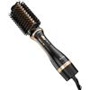 GA.MA Italy Professional, GOLD ION Multistyler, Spazzola ad Aria Calda 5 in 1 da 1200W, Tecnologia Ionica e Ceramica, 3 Temperature, 2 Velocità, Cool Shot, Include 5 Accessori per Styling