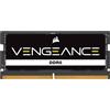 Corsair SORAM D5 5600 48GB C48 Vengeance (1 x 48GB, 5600 MHz, RAM DDR5, SO-DIMM), Memoria RAM, Nero