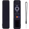 Loshikay Custodia in silicone per telecomando Haier TV HTR-U35G, colore: Nero