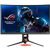 ASUS ROG SWIFT PG27VQ 27'' WQHD Monitor Gaming Curvo, 2560 x 1440, 1 ms, 165Hz, DP, HDMI, USB 3.0, AuraSync, G-SYNC