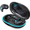 Wusideday Auricolari wireless a conduzione ossea | Auricolari invisibili senza fili | Auricolari wireless in-ear | Auricolari per dormire sul lato per un comfort tutto il giorno