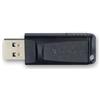 Verbatim chiavetta USB Slider Drive 16GB I USB 2.0 I Memoria USB I Per Laptop Notebook Ultrabook TV Autoradio I Penna USB 2.0 I Pendrive con meccanismo a scorrimento I Nera