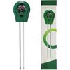 AABDTYYD Misuratore PH Terreno e Igrometro Piante, 3-in-1 Strumento per Giardino/Interni, Sensore Verde umidità con Analisi Fertilità, 255x60x35mm Compatto (80g)