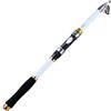 ZGCrumphant Canna da pesca Canna da pesca telescopica 1,8 m-3,30 m viaggio in fibra di vetro resistente for la alla spigola d'acqua dolce salata