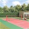 LKJVFCPW Rete da tennis per giardino e tempo libero, 301 x 90,5 x 87 cm, in poliestere, pieghevole, con borsa per il trasporto, per interni ed esterni