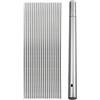 VTZSDCG 10/20 Pezzi spiedo for Barbecue in Acciaio Inossidabile riutilizzabili spiedini for Barbecue Kebab Bastone di Ferro for Strumenti di Campeggio da Picnic all'aperto Cucina(A04)