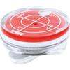 Biggold 2 pezzi di palla da golf Mark Slope Mettere Livello Funzione di lettura Marker Sport all'aria aperta Golf Marking Tool Golf Level Cap Clip Golf Cappello Clip (rosso, 2 pezzi)