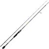 ALCEDO ITALIAN PRIDE Alcedo Hyper Black Spin Canna da Pesca Spinning in Carbonio Alta Qualità, Basso Contenuto di Resina, Azione Fast, Leggera, Reattiva e Sensibile per Esche Artificiali (2.40 MT - 15-45 gr)