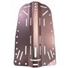 Amagogo Piastra per Bombole Subacquee Piastra Schienale Sub Piastra Piastra Imbrago Scuba in Lega di Alluminio Resistente con Prestazioni Leggere E Base, Oro Rosa