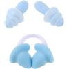 ULTECHNOVO Set Tappi Nasali e Tappi Orecchie Nuoto per Blu | Uso Facile, PVC e Silicone, Design Semplice e Intuitivo, per Surf e Attività Acquatiche