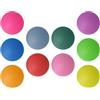 TOVINANNA 10 Pezzi Palline da Ping Pong Colorate 40mm in Pp per Lotteria