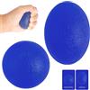 Notoke 2 palline in silicone blu a forma di uovo, per terapia delle mani, fino a 30 kg, anti-stress, per allenare le mani, per rafforzare la presa, sollievo da artrite e ictus riabilitazione