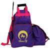 CoudarTitie Equestrian Gear Pack Zaino Equestre, Borsa Da Equitazione HM-148, Viola, Viola E Rosa