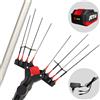 Castellari Vertigo XL 18 12V - Abbacchiatore a batteria al litio 18V 5.2 Ah - Asta telescopica 280/410 cm