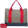 Fritzi aus Preussen Fritzi Canvas Tote Bag Uni Shopper Borsa Donna Misto Cotone Grande Tote Bag Vegan 29,5 x 40 x 14 cm - Nero - Rosa - Arancione - Lilla - Menta - Blu - Verde Oliva - Viola - Marrone - Beige - Giallo