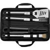 IMPRESSION Set da barbecue silas | acciaio inox | 4 pz Personalizzate o neutre
