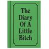 Ohh Deer The Diary of a Little Bitch - Taccuino tascabile in tessuto, formato A7, 112 pagine a righe, idea regalo