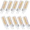 NUOXIN Lampadina LED G4 7W 220V, Bianco Caldo 3000K, 700LM, Materiale AL+PC, Non Dimmerabile, per Cucina e Soggiorno, 3 Pezzi