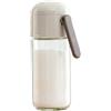Générique Saliera 0,5 g - Dispenser di spezie a pressione con coperchio impermeabile | Vaso di condimento preciso per zucchero, sale e pepe, utensile da cucina per fornelli, tavolo, portaspezie portatile