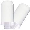 Slickbox Cartuccia Filtro Acqua di Ricambio Slickbox per Sistema di filtraggio, Filtro a 8 Strati con Materiale Ultra Assorbente (Bianco, Confezione da 2)
