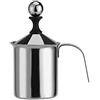 Zerodis Brocca Schiumatore Latte Sbattitore Manuale Miscelatore Frusta per Uova Produttore di Schiuma per Latte per Caffè di Cioccolato Caldo (800ML)