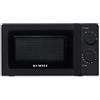 KUMTEL Microonde / 20 litri / 700 Watt / 6 livelli di potenza / piatto girevole in vetro (Ø 24,5 cm) / funzione di scongelamento temporizzato / facile da pulire interno